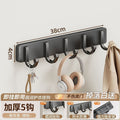 No-drill adhesive clothes hangers, wall-mounted hooks, self-adhesive hooks for entryways, bathroom damage-free hooks