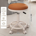 Beauty stool adjustable rotate pulley round stool backrest makeup chair dressing chair movable office chair hairdressing stool no