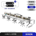 4.8m eight-seater dining table with chairs
