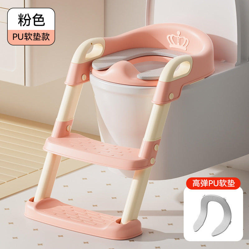 Direct from the factory: customizable children's step stool toilet seat, baby potty training toilet, foldable potty seat for kids
