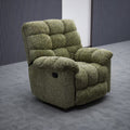Rotate lazy single sofa chenille bread chair for home bedroom balcony reclining casual cloud sofa