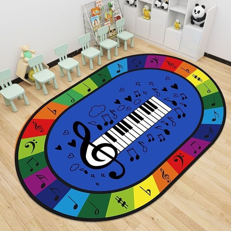 Baby crawling mat, cooling pad, classroom reading area, educational play mat, nursery kids alphabet crystal velvet rug