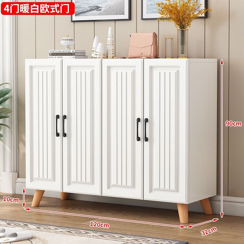 Shoe cabinet breathable multi-layer french shoe cabinet popularcasual storage shoe rack shoe cabinet large capacity living room multi-layer