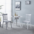Factory direct american country style retro cafe dining chair, stackable backrest leisure chair for home use, cross-border wholesale