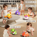 Baby crawling wind-up toy worm - educational toy for kids, wind-up mechanism, suitable for babies 1-2 years old, moving and running small animal toy (3)