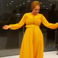 Fashion cross-border supply  long skirt long sleeves african plus size women's clothing elegantwork clothing chiffon dress belt