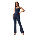 european and american butt-lifting slimming one-piece yoga suit with chest pad and slightly elastic sports fitness one-piece suit dlt006