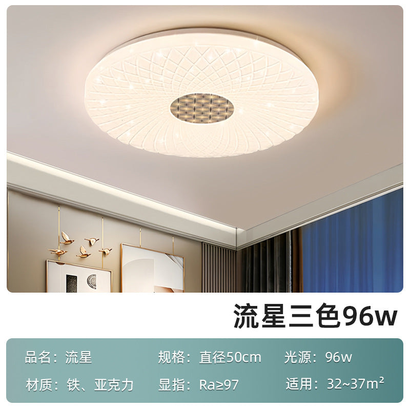Bedroom light modern simplicity 2025 new ceiling light cream wind Internet celebrity romantic starry sky master bedroom lighting