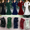 new spring/summer cross-border fashion evening gown - elegant, sexy, slim-fit mermaid long prom dress