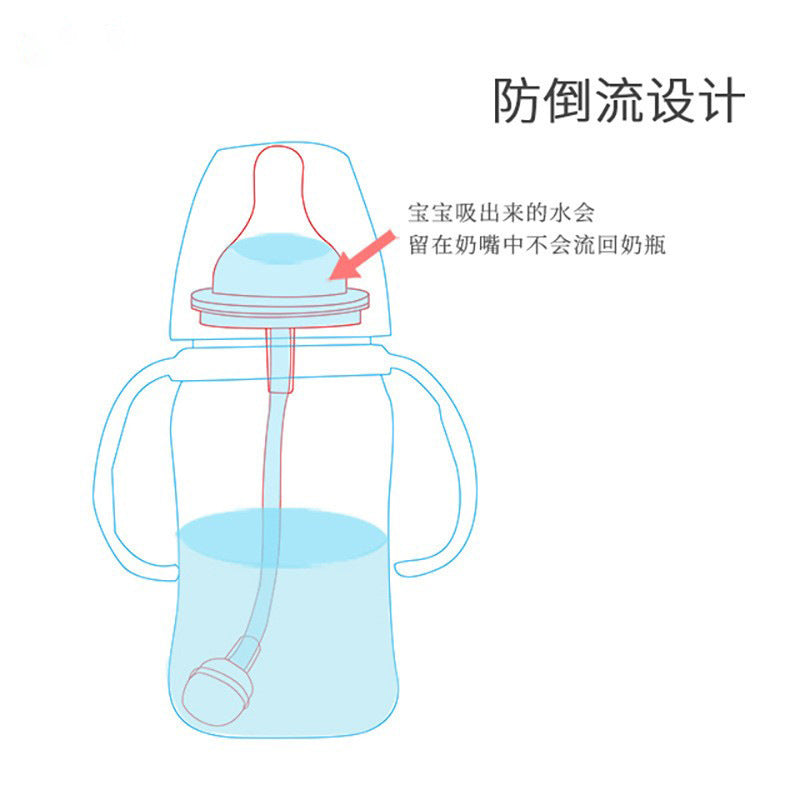 Realistic newborn baby pacifier - standard diameter, cross-cut, universal fit, wide-neck nipple