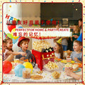 Home theater party essential: mini retro popcorn maker - classic red & black, cross-border bestseller