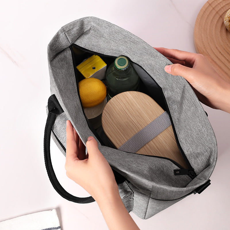 Customized Beilian 15L thermal insulation bag, office worker packing, bento bag with rice, portable lunch box bag, picnic PEVA ice bag
