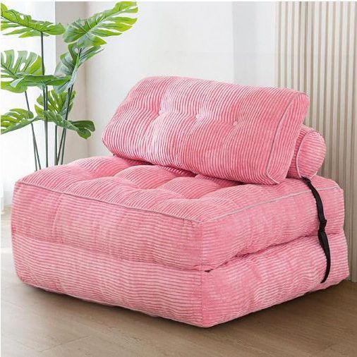 Lazy sofa single living room dual-purpose foldable sofa bed casual tatami reclining human dog house compression sofa