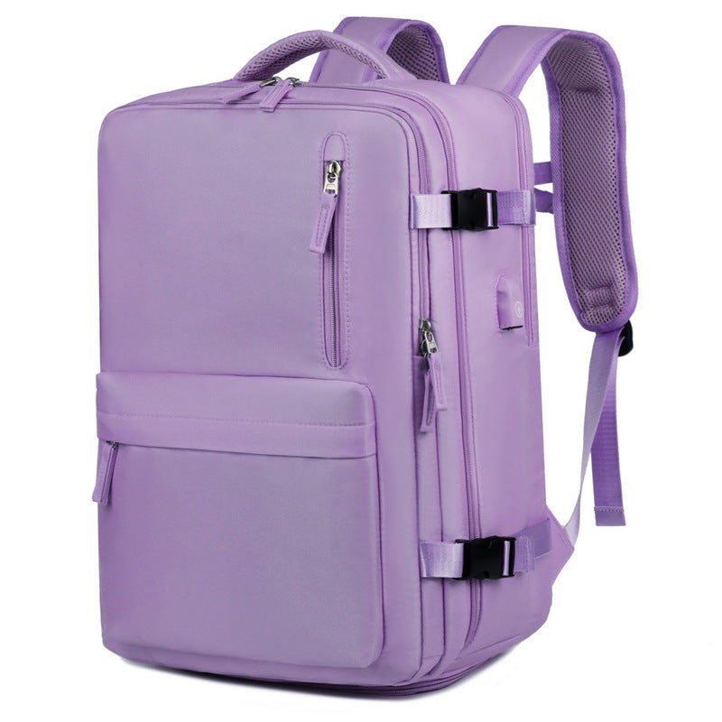 Cross-border travel backpack backpack short business trip lightweight travel bag luggage bag college student shoe warehouse computer schoolbag