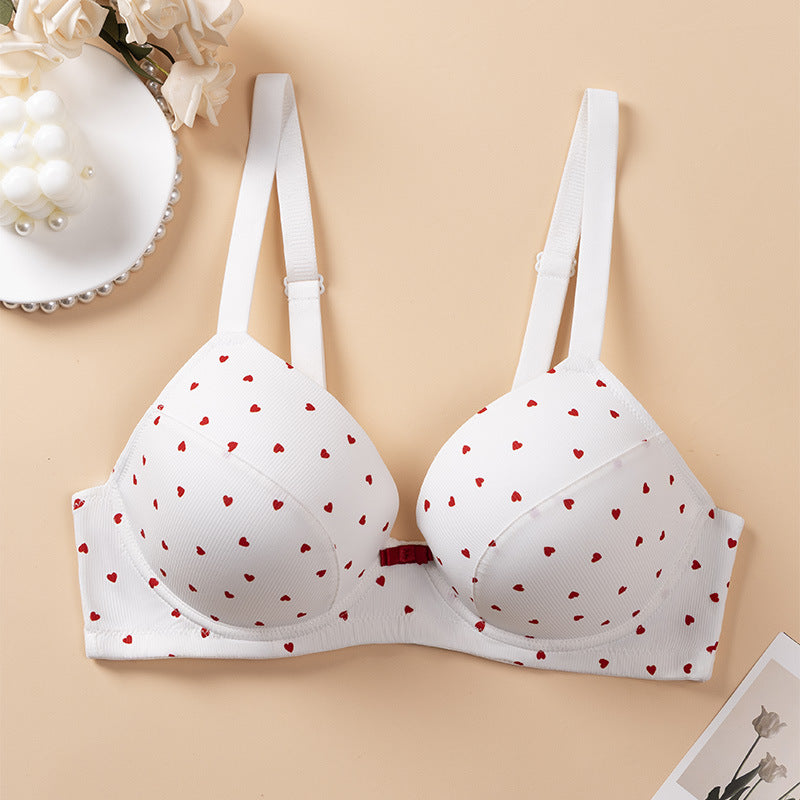 exclusive plus sizefashion bra underwire push-up push-up adjustable anti-sagging bra plus sizemm deep v bra