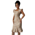 new european and american cross-border e-commerce women's elegant dress
