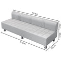Influencer-approved salon waiting chair - stylish bench seat for hair salons & barbershops - comfortable lounging sofa for clients