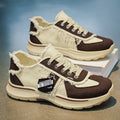 2026 summer new trendy brand canvas shoes for men, versatile casual sneakers, student retro distressed thick-soled height-increasing shoes