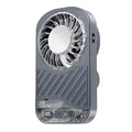 hot-selling semiconductor desktop cooling fan, 100-speed stepless speed adjustment, digital display handheld silent fan wholesale