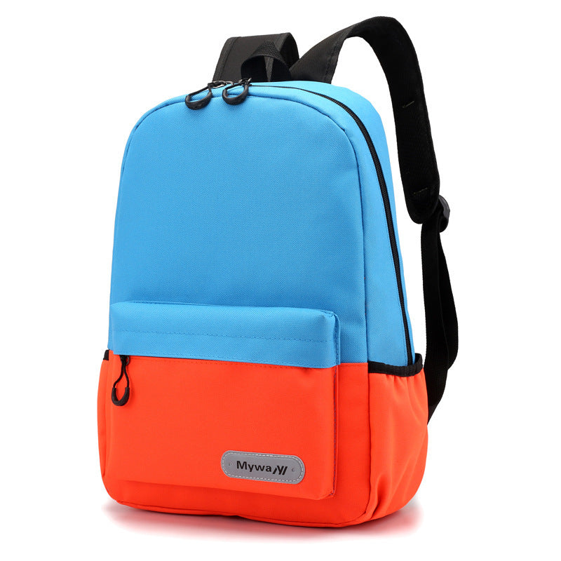 Wholesale elementary school backpacks with logo printing, suitable for kindergarten, tutoring classes, and advertising. kids' gift backpacks