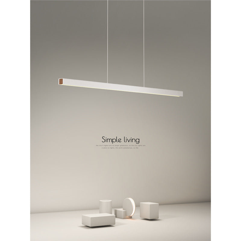 Full spectrum eye protection adjustable restaurant light linear pendant lamp island table dining table minimalist dining table pendant lamp bar tea room pendant lamp