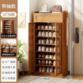 Shoe cabinet for home door nanzhu simple four-door multi-layer large-capacity balcony shoe storage cabinet dust-proof large shoe rack