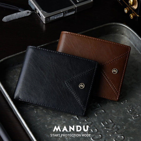 Wesson new men's leather wallet short wallet fashionable multi-card magnetic card bag change bag men's wholesale