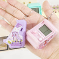Pocket mini tetris game console arcade mini keychain pendant creative stationery gift export goods