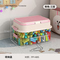 Building block storage box - small brick lego organizer - parts sorting & compartmentalized storage - kids' toy storage box