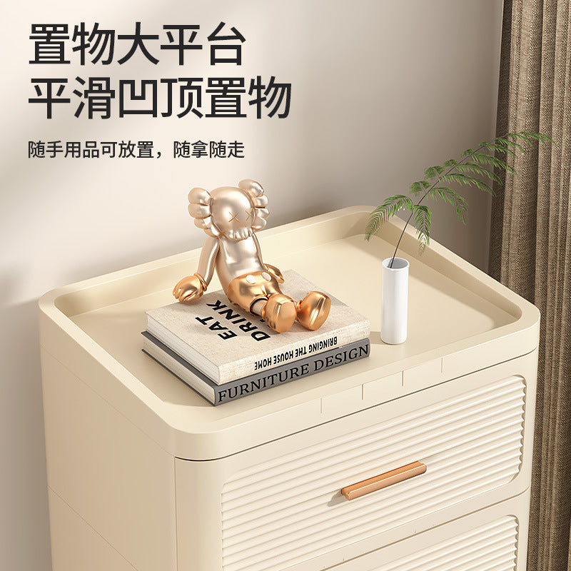 Drawer storage cabinet chest of drawers installation-free for home living room storage cabinet toy snack storage bedroom bedside table