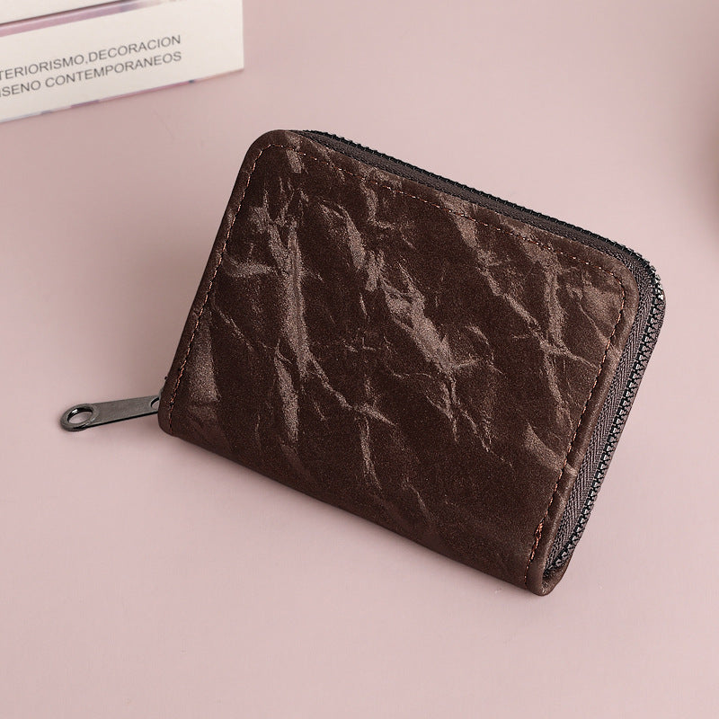 New organ card bag, female and male card bag, exquisite anti-degaussing multi-function, compact card holder, ID bag, wallet card holder.