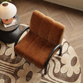 B&b medieval style fabric casual chair hotel balcony designer sofa retro lazy back chair