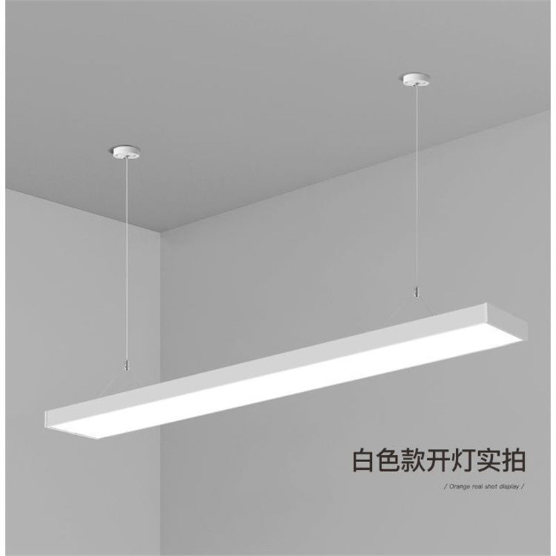 Led square tube linear light, office linear panel light, pendant light, gym, supermarket, shopping mall led linear pendant light