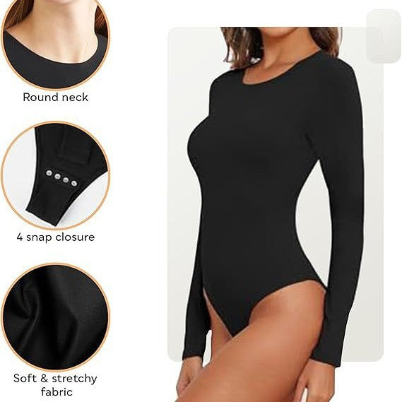 SKIM Kardashian Long Sleeve Open Crotch Shaping onesie Asana Belly Shaping Slimming Wear Underwear Body Wear Yoga