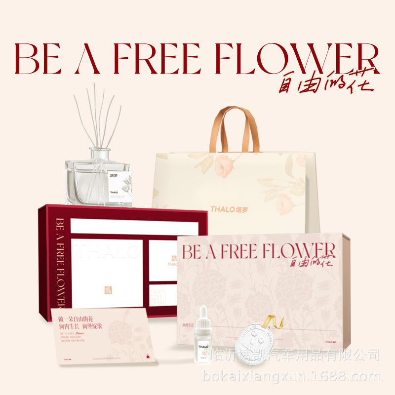 Wholesale aromatherapy gift box high-end gift for girls besties light luxury fragrance gift rattan aromatherapy set