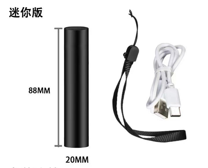 Fluorescence antigen reagent detection lamp Purple light UV black mirror Wood's 365nm ultraviolet flashlight Special identification