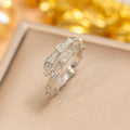J17 steel color-snake ring