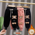 Kids' pants: new autumn/winter  collection - boys' and girls' athletic pants, baby outerwear, cartoon design, loose fit for toddlers and young children