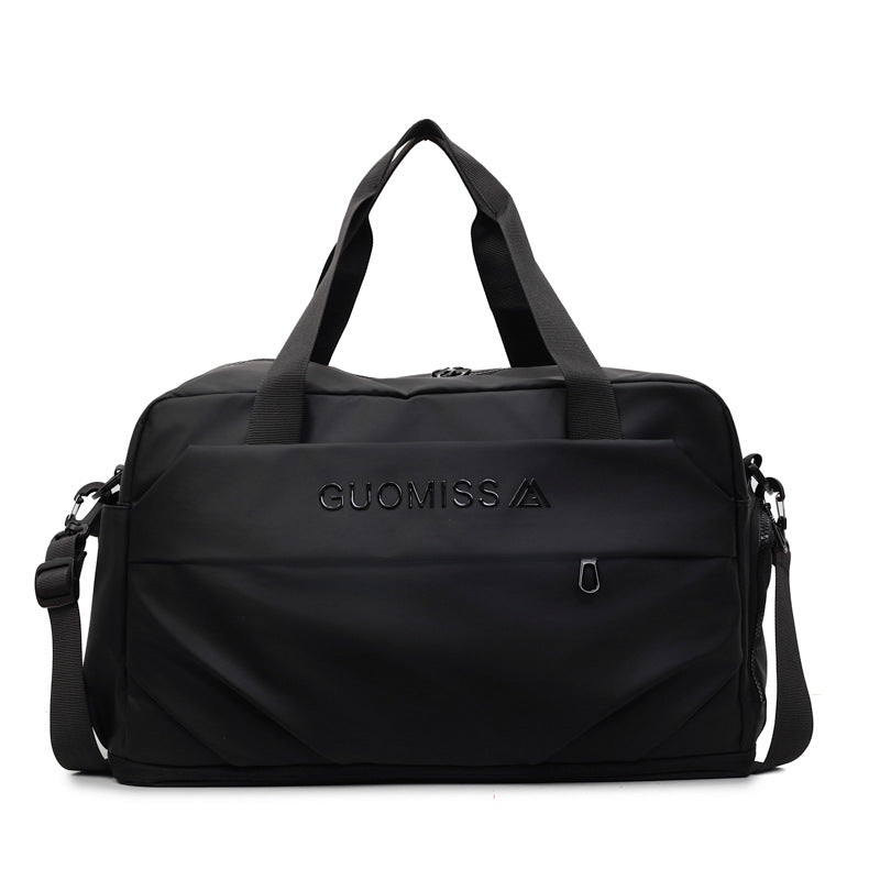 Short-haul travel bag, portable waterproof fitness bag, wet and dry separation, swimming storage bag, women's large-capacity sports training bag