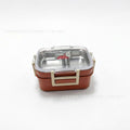 304 stainless steel double-layer insulated lunch box bento box vacuum insulated food container student meal delivery outdoor meal box
