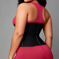 【love】european and american style shaping mesh breathable slimming waist trainer double layer compression tummy control corset belt
