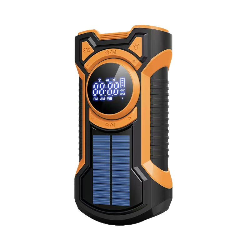 IP65 waterproof emergency hand generator multi-function radio flashlight power bank (not issued in China)