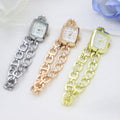 Mermaid bracelet watch - women's fashionable, trendy, niche design, minimalist & exquisite, ladies' chanel-inspired, mature style, inlaid