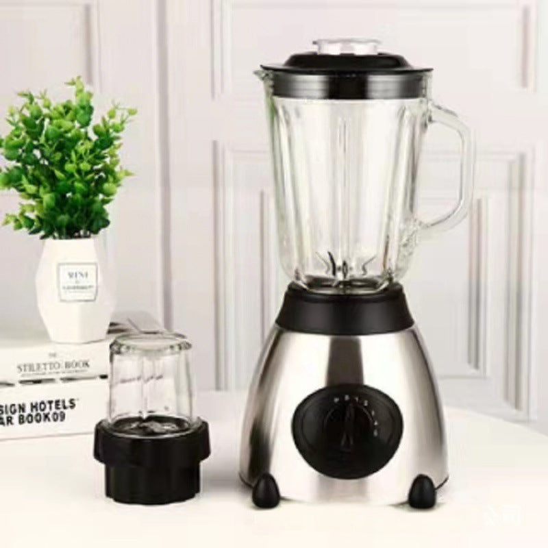 2-in-1 glass blender: high-speed blender, juicer, multifunctional food processor, and baby food grinder