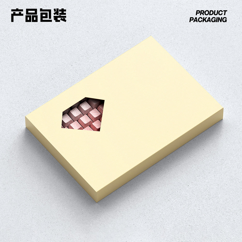 spot black powder pbt contour 4.0 side engraved keycap original height 130 two-color small complete set of cracks