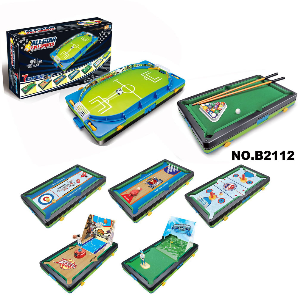 Kids' mini pool table - early education, educational, parent-child interactive game toy - home pool table for boys - tabletop game - cross-border