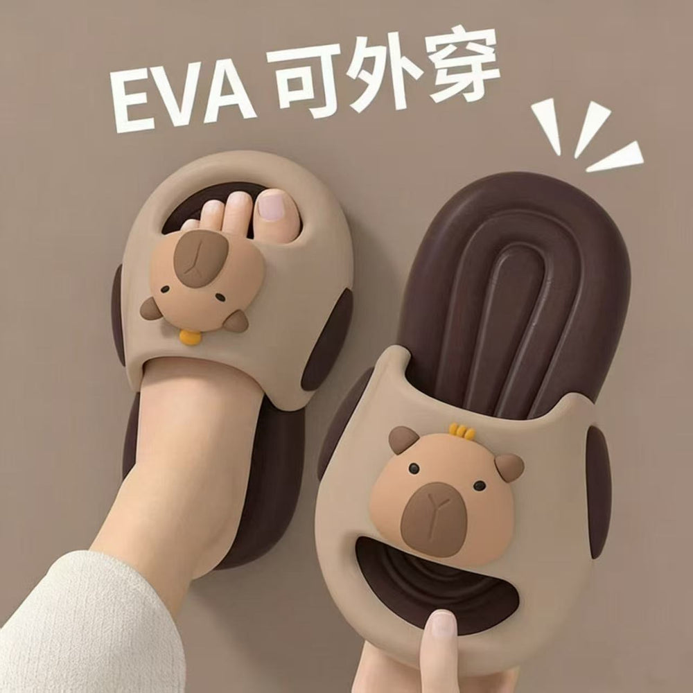 Eva unicorn kids' slippers - princess style, non-slip, breathable, odor-resistant, soft sole, baby outdoor sandals for girls