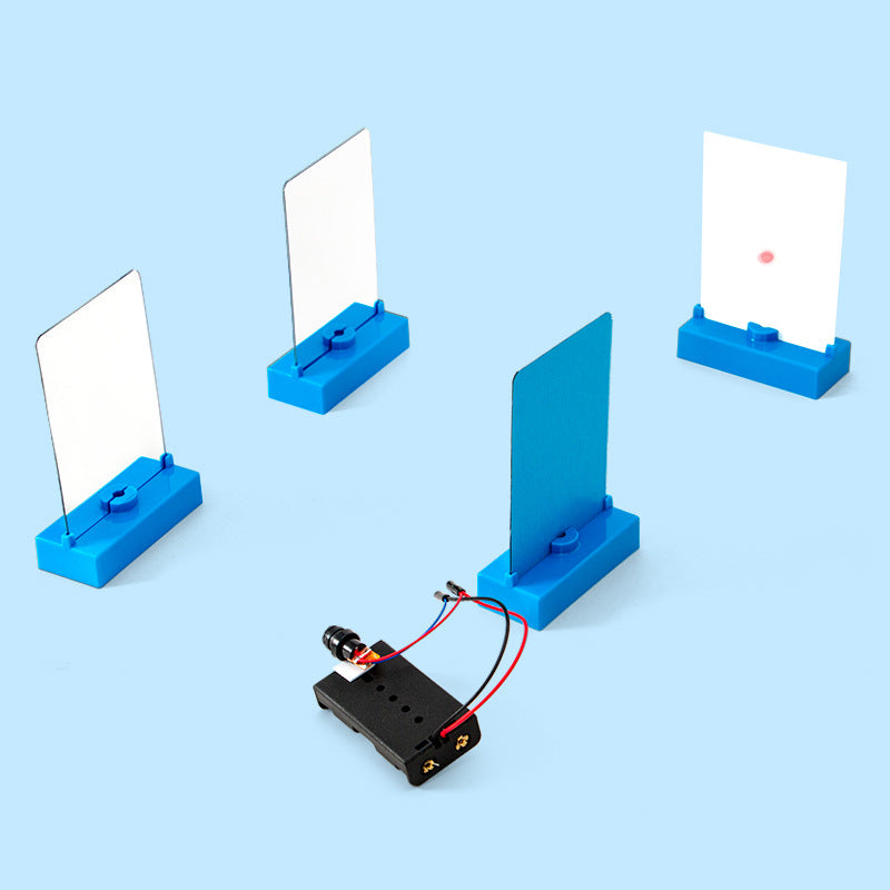 Science experiment DIY light reflection demonstrator technology small production children's handmade small invention material package set