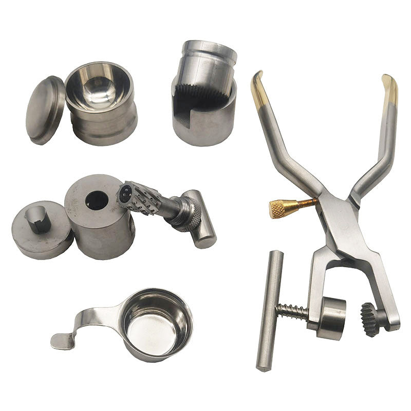 Bone powder grinder for dental implants Autologous bone crushing pliers Bone crushing pliers Stainless steel titanium alloy Lifetime quality assurance