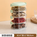 Green four-tier